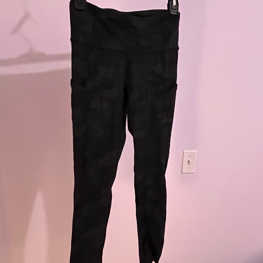 Black Camo Leggings